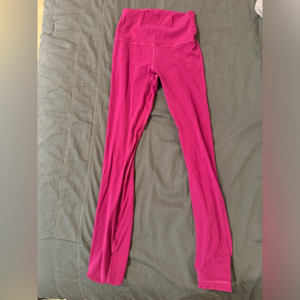 Lululemon align high-rise leggings in fuchsia